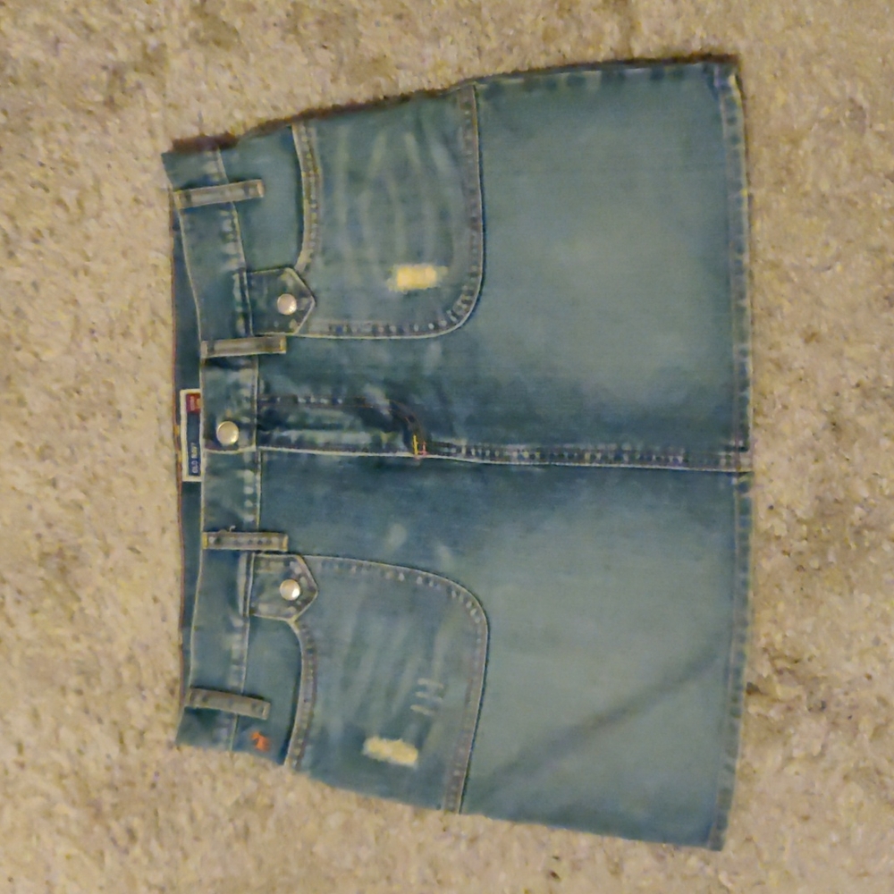 Jean Skirt - Size 6 - Old Navy - Light Blue - like new